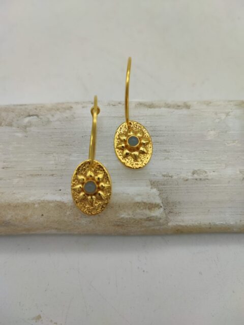 Gold plated Earrings Pella