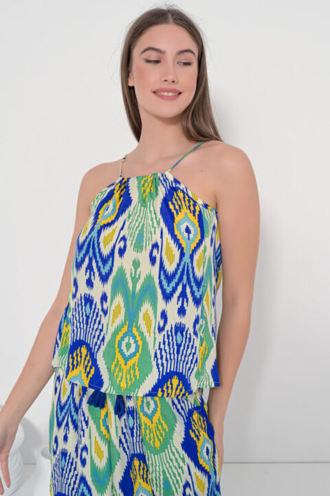 Geranium τοπ μπλε ικατ