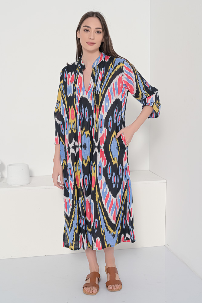 Cotton Caftan in loose fit