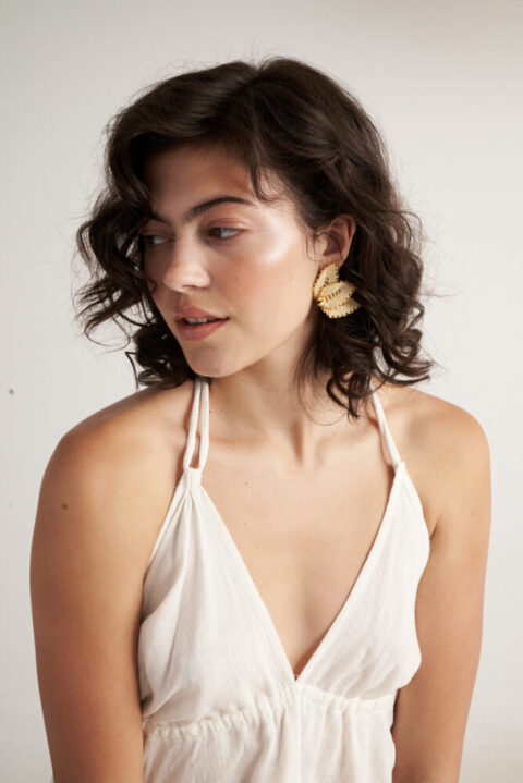 beaded earrings butterfly