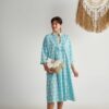 Caftan with pleats