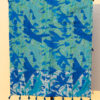 beach towel abstract blue