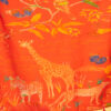 beach towel red zebra