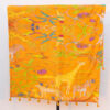 beach towel yellow zebra