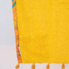 beach towel yellow zebra