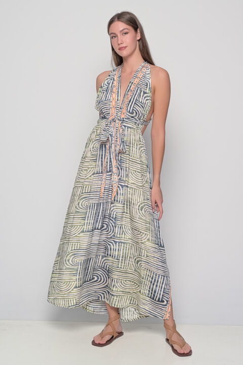 Santorini polymorphic dress