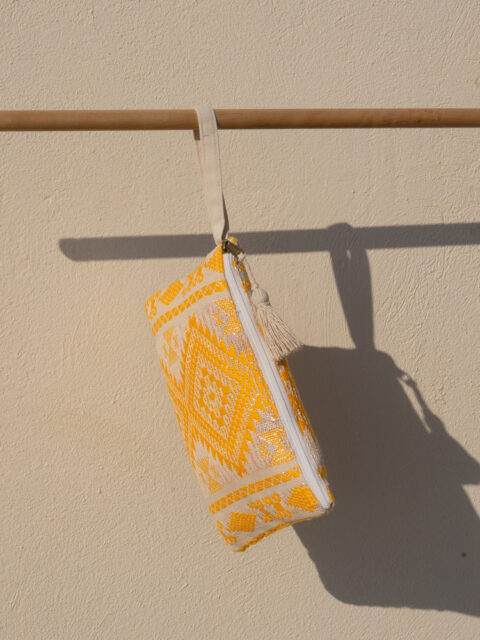 flat pouch mexico yellow