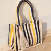 woven bag stripes