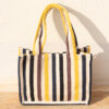 woven bag stripes