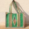 woven oaxaka green
