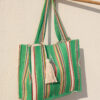 woven oaxaka green
