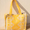 Large box bag woven Mexico.