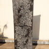 A very soft woolen shawl with handmade embroidery
