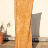 A very soft woolen shawl with handmade embroidery