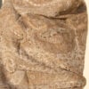 A very soft woolen shawl with handmade embroidery