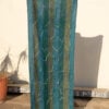 A very soft woolen shawl with handmade embroidery