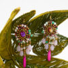 bracelet and earrings