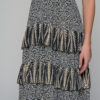 This boho-style long dress with fine print will keep your style impeccable and your mood uplifted.