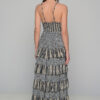 This boho-style long dress with fine print will keep your style impeccable and your mood uplifted.