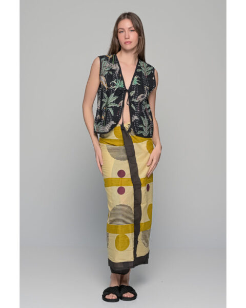 Geometrical print pareo