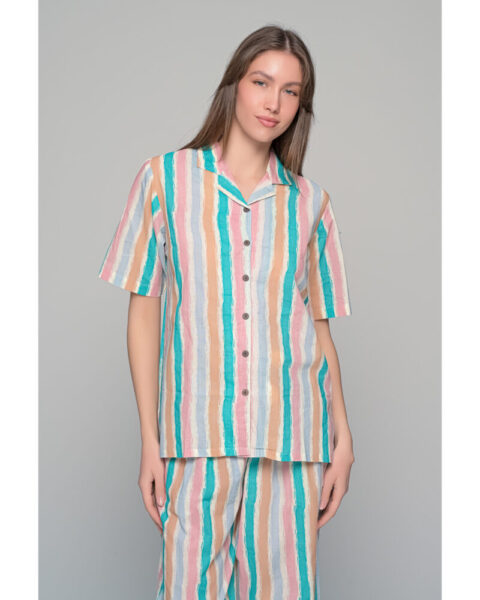 Long Amazon set cotton stripes