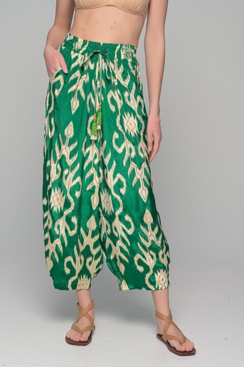 Baggy trousers aztek green