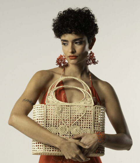 Medium Iraca Bag from Colombia