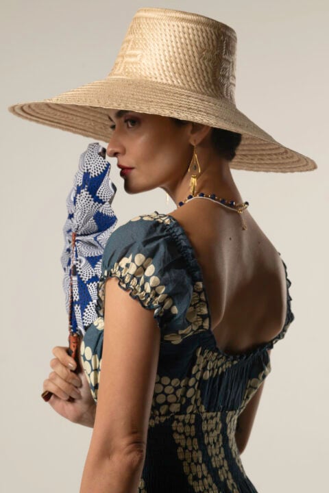 Big iraca hat from colombia