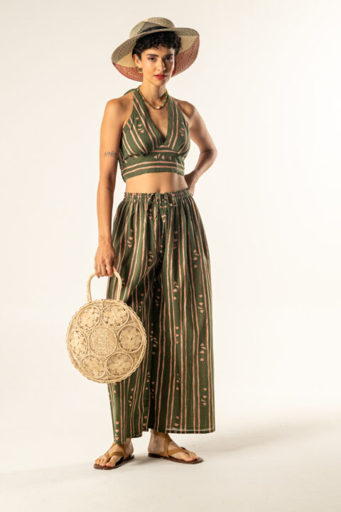 Ψάθινη τσαντα απο την Κολομβία "Μπάλα"