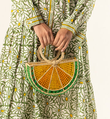 WATERMELON Iraca Bag from Colombia