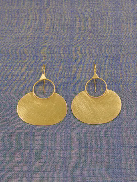 Gold plated Earrings museum 1