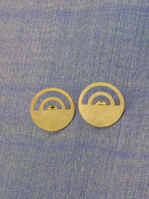 Gold plated Earrings museum 5