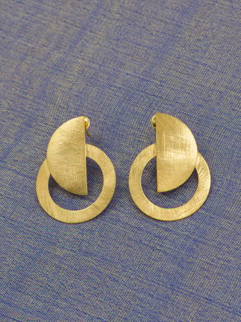Gold plated Earrings museum 4