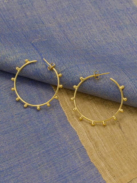 Gold plated Earrings museum 7