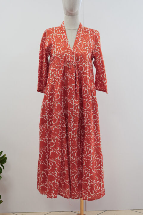 Marsha Caftan Dress canela