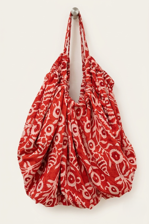 Oversized Japan Bag in red
